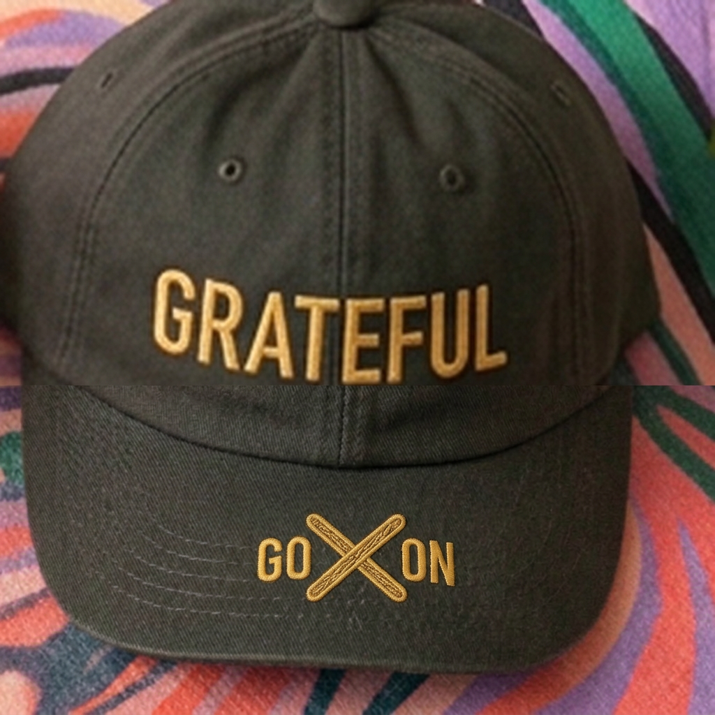 GRATEFUL Cap — Charcoal